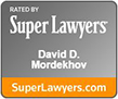 Rated by Super Lawyers | David D. Mordekhov